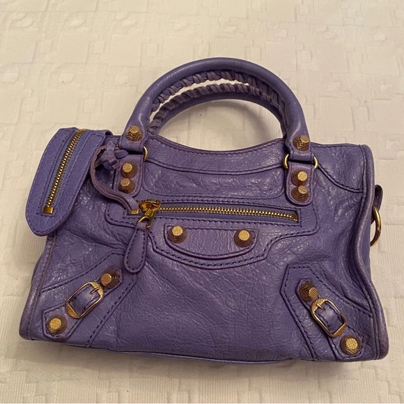 Balenciaga Agneau Giant 12 Gold
Hardware Mini City Ultraviolet - Picture 2 of 8